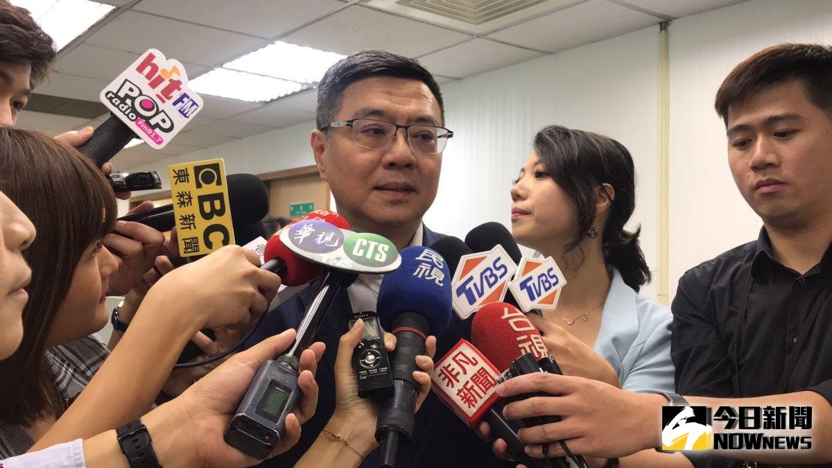 處於風雨飄搖的時代力量，內部紛擾是否會造成與民進黨合作的中斷？民進黨主席卓榮泰14日表示，希望時代力量能儘速解決內部紛爭。（圖／記者林人芳攝，2019,08,14)