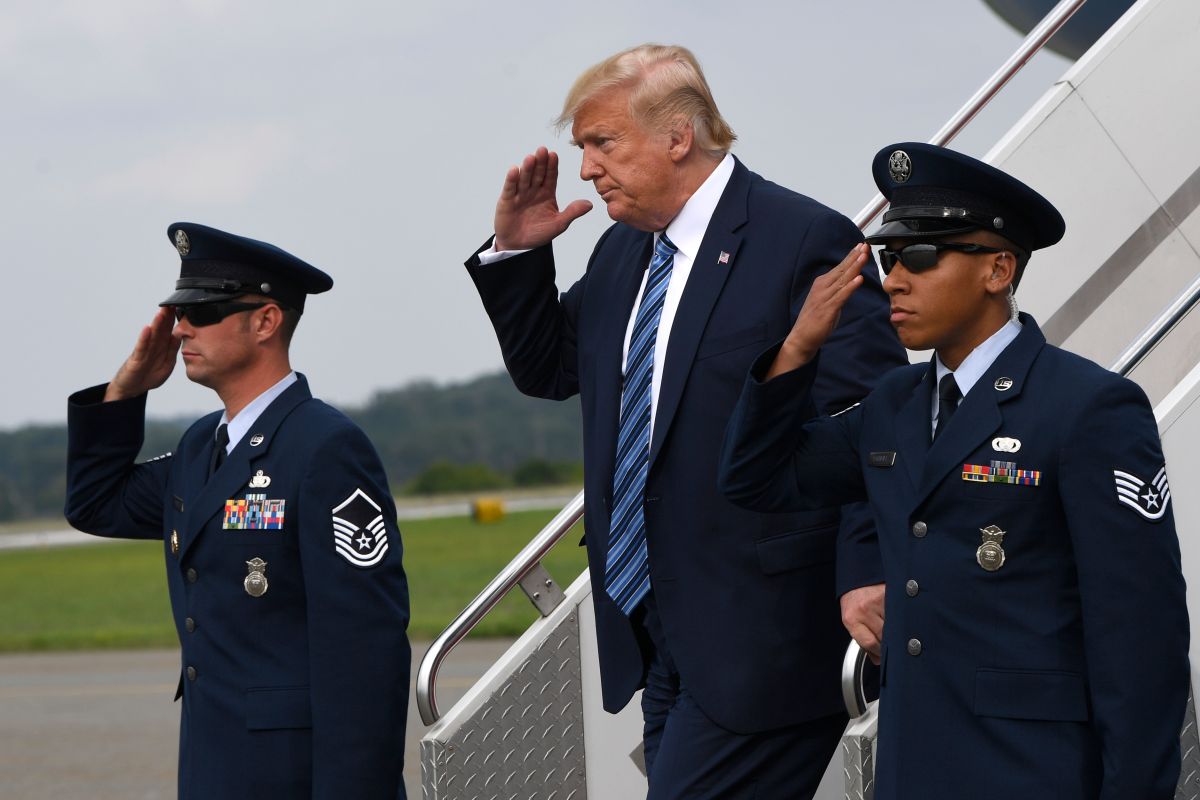 ▲美國總統川普 15 日以推特發文，邀約中國國家主席習近平就著香港問題來一次會面。資料照。（圖／美聯社／達志影像）