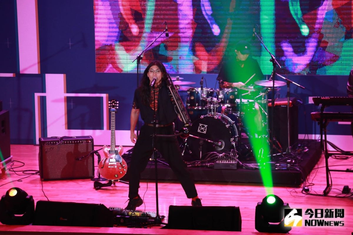 ▲第19屆金視獎表演嘉賓《美秀集團》熱力開唱。（圖／記者葉政勳攝 , 2019.08.14）