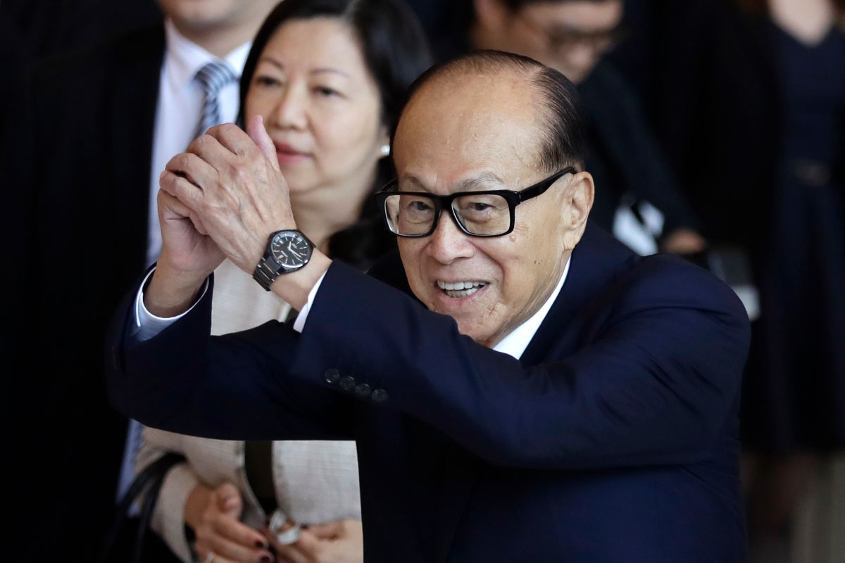 ▲香港首富李嘉誠，首度對反送中議題表態。資料照。（圖／美聯社／達志影像）