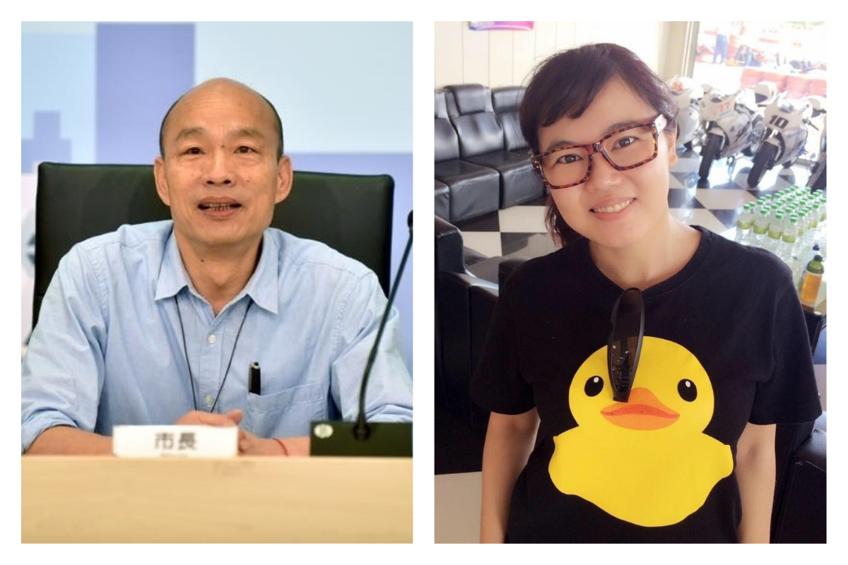 ▲韓國瑜政治獻金收入破議程討論話題，游淑慧透露 14 年羅文嘉就募得破億元政治獻金，是真正「募款王」。（圖／翻攝自兩人臉書）