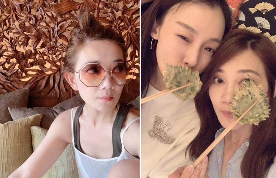 ▲梁靜茹（左）PO照反駁。（圖／翻攝梁靜茹微博）