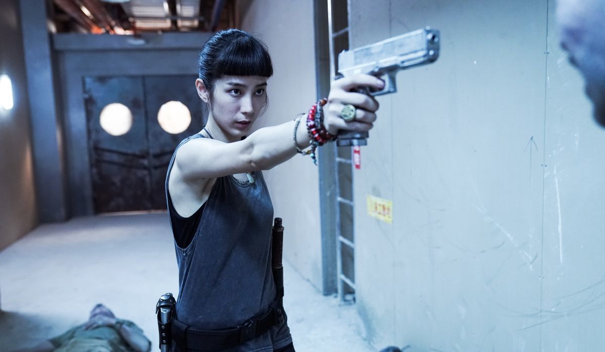 ▲温貞菱被劇組封為「百鬼斬女殺手」。（圖／甲上）