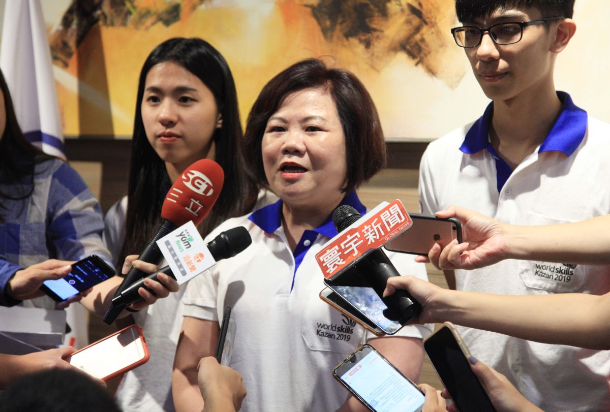 ▲許銘春表示，這一波實施無薪假多以金屬、機械等工具機產業，主要是因為受到整個景氣影響產能緊縮。（圖／記者李春台攝, 2019.08.16）