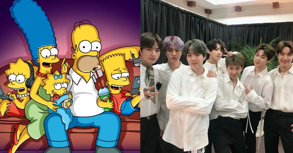 ▲《辛普森家庭》編劇願意嘗試推出V版辛普森。（圖／辛普森家庭、BTS Twitter）