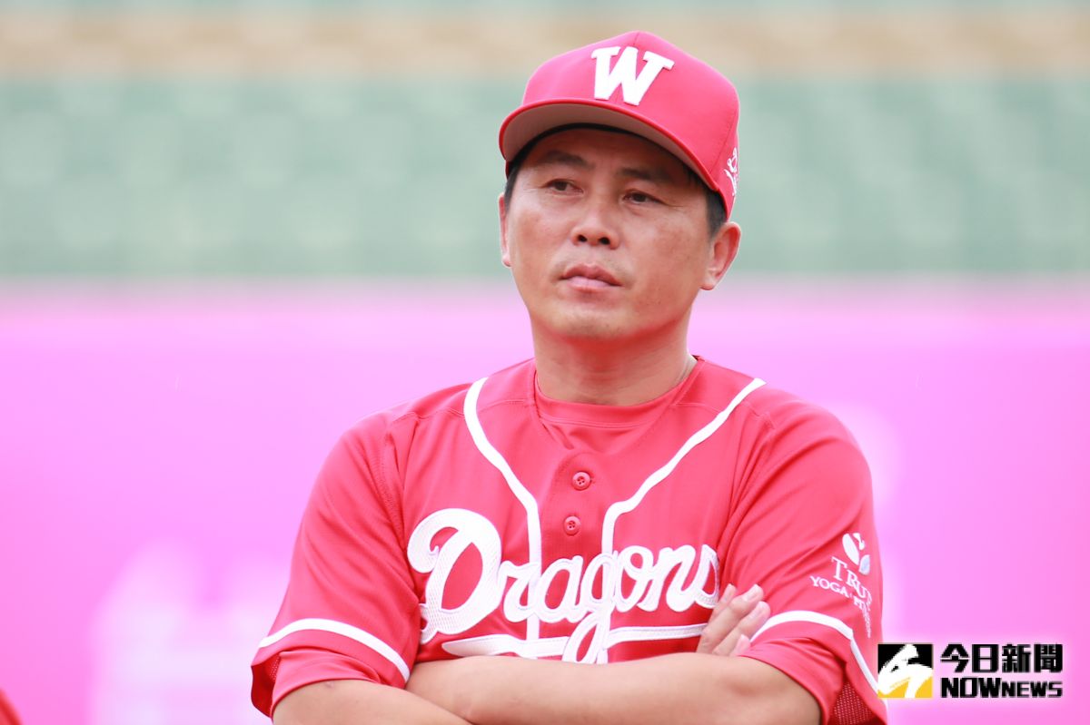 ▲味全龍總教練葉君璋出席味全龍開訓典禮。（圖／記者葉政勳攝 , 2019.08.17）