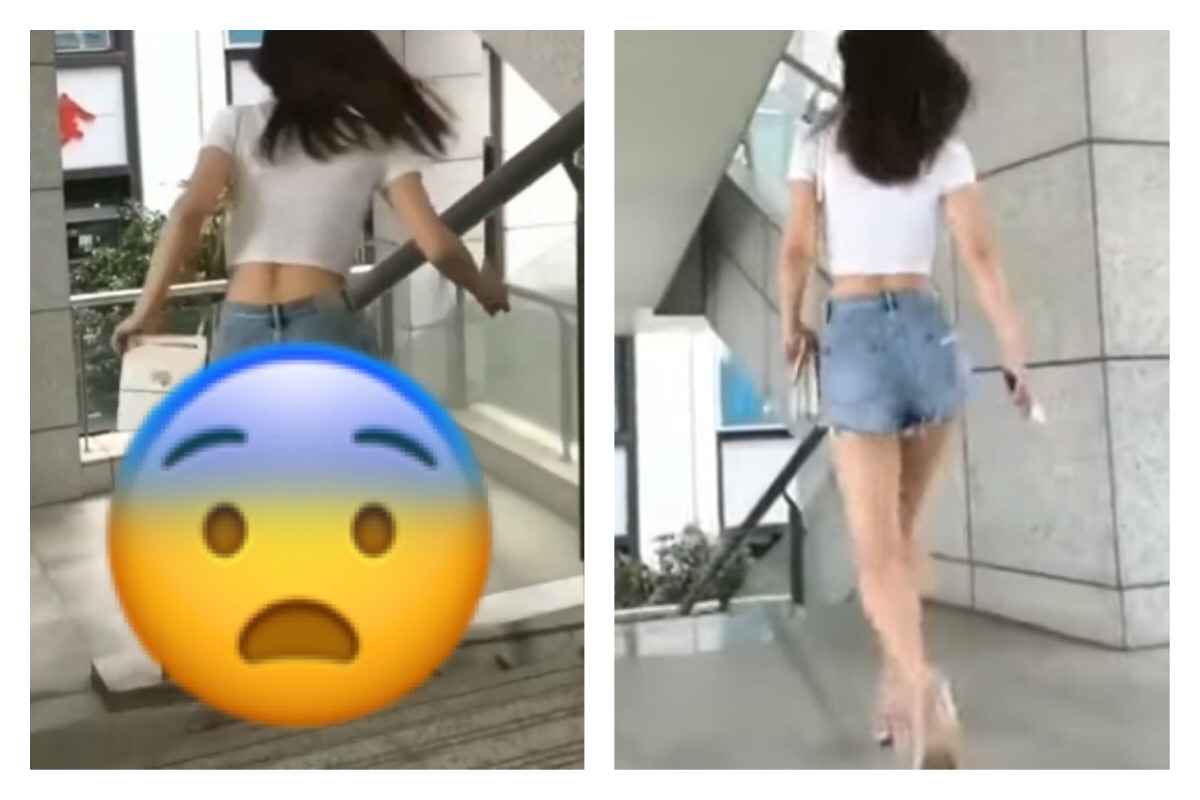 ▲愛美是每個女孩都喜歡的，打扮得美美穿得漂亮，當然更要搭配一個完美的「高跟鞋」。（圖／翻攝自影片）
