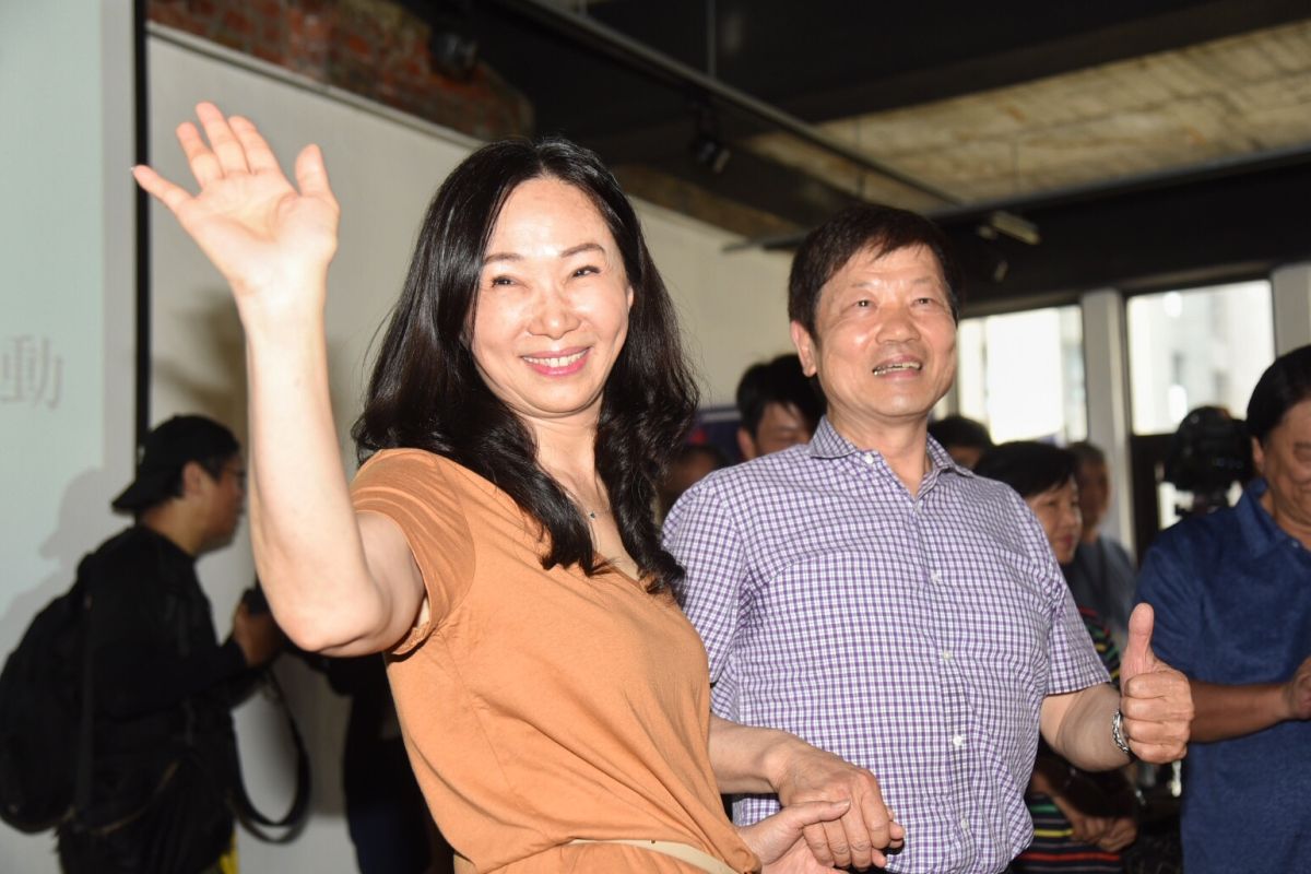 李佳芬表示，對手陣營想盡辦法要把韓國瑜困在高雄。 (圖/記者陳明安攝)