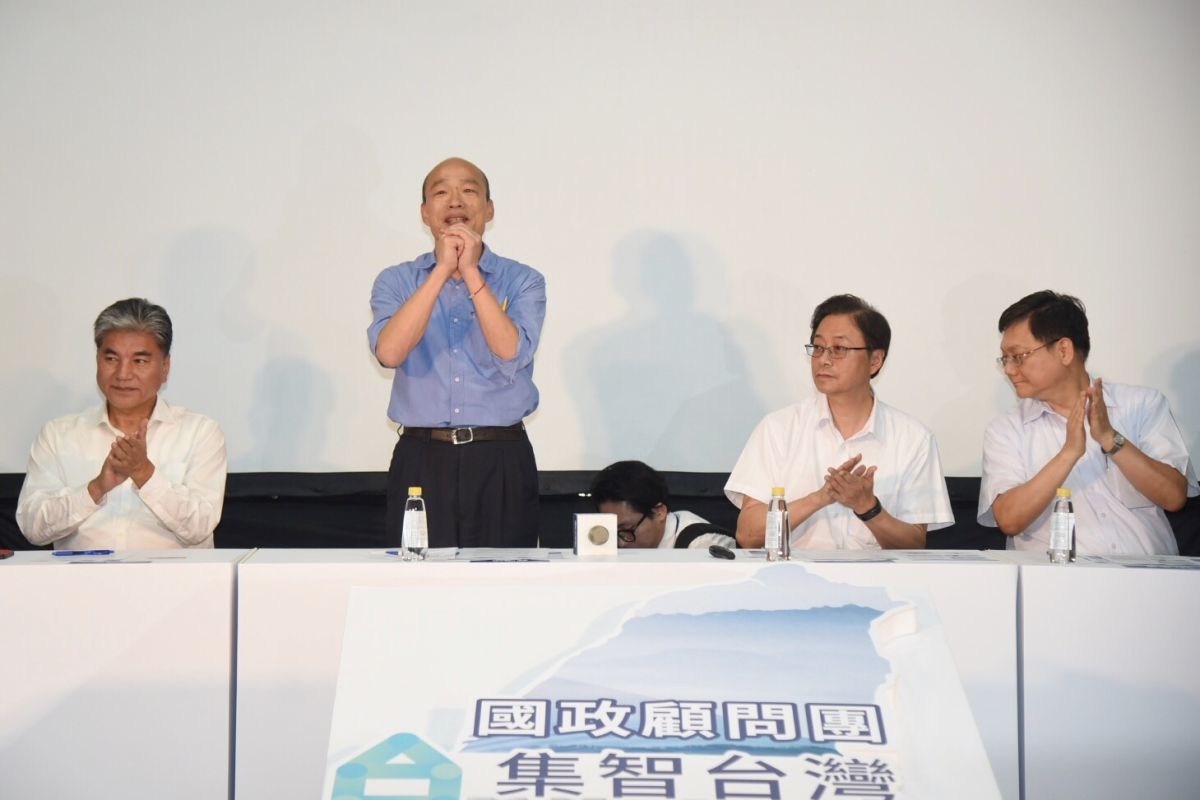 ▲韓國瑜百人國政顧問團名單出爐。 (圖/記者陳明安攝)

