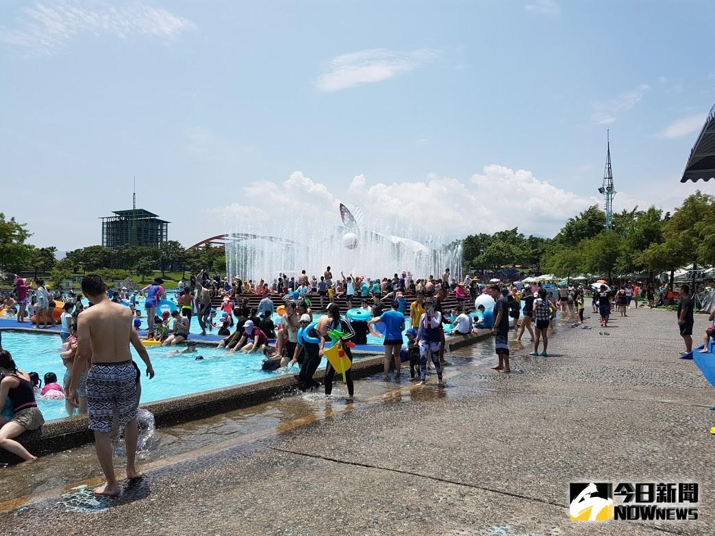 ▲宜蘭童玩節今天一早就湧進大批遊客。（圖／記者李清貴攝,2019.08.17)