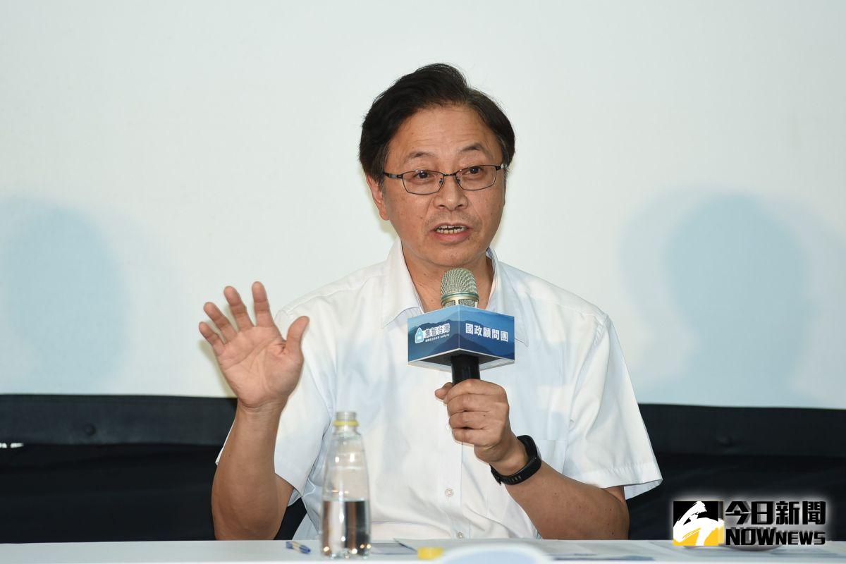 韓國瑜2020選舉國政顧問團記者會，圖為張善政。（圖／記者陳明安攝，2019.08.17）