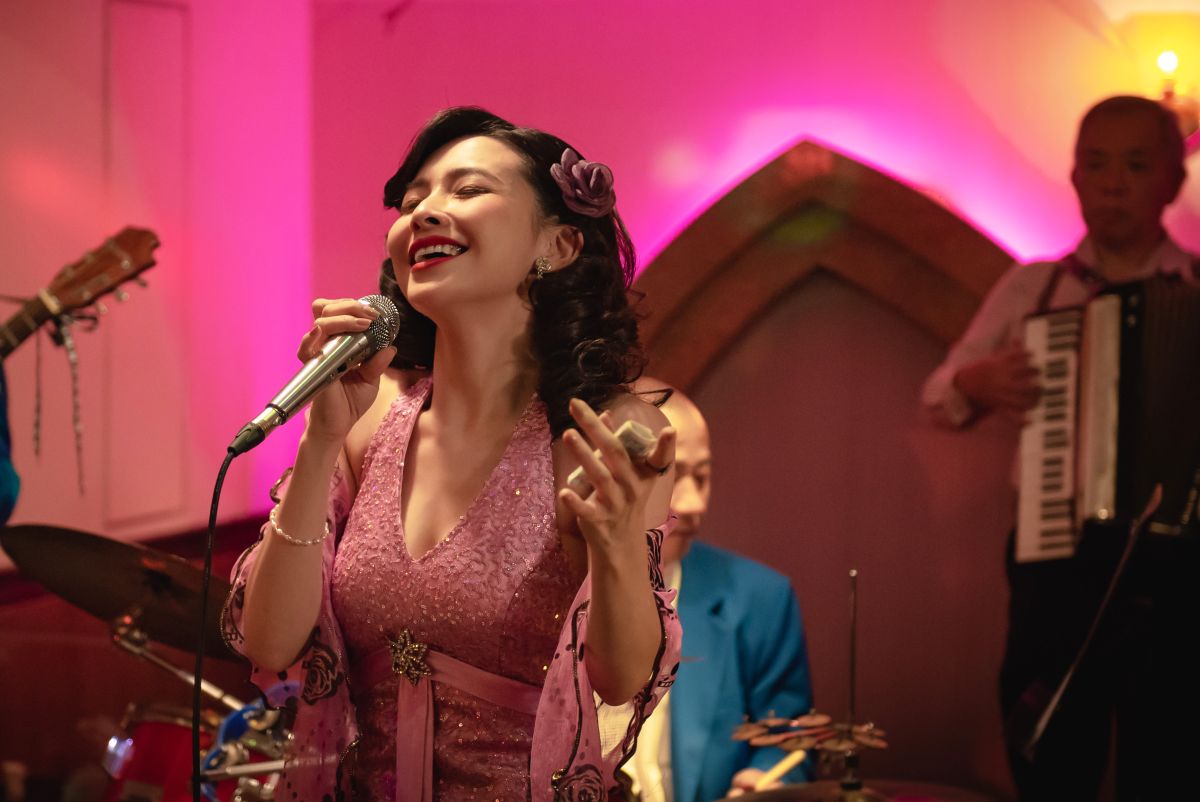 ▲吳婉君飾演酒家女。（圖 / 公視提供）