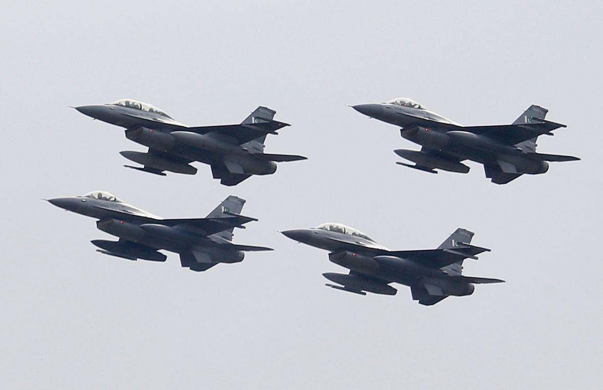 ▲美國前總統川普執政期間，已批准對台軍售案，將賣給台灣價值80億美元的F-16戰機。資料照。（圖／美聯社／達志影像）