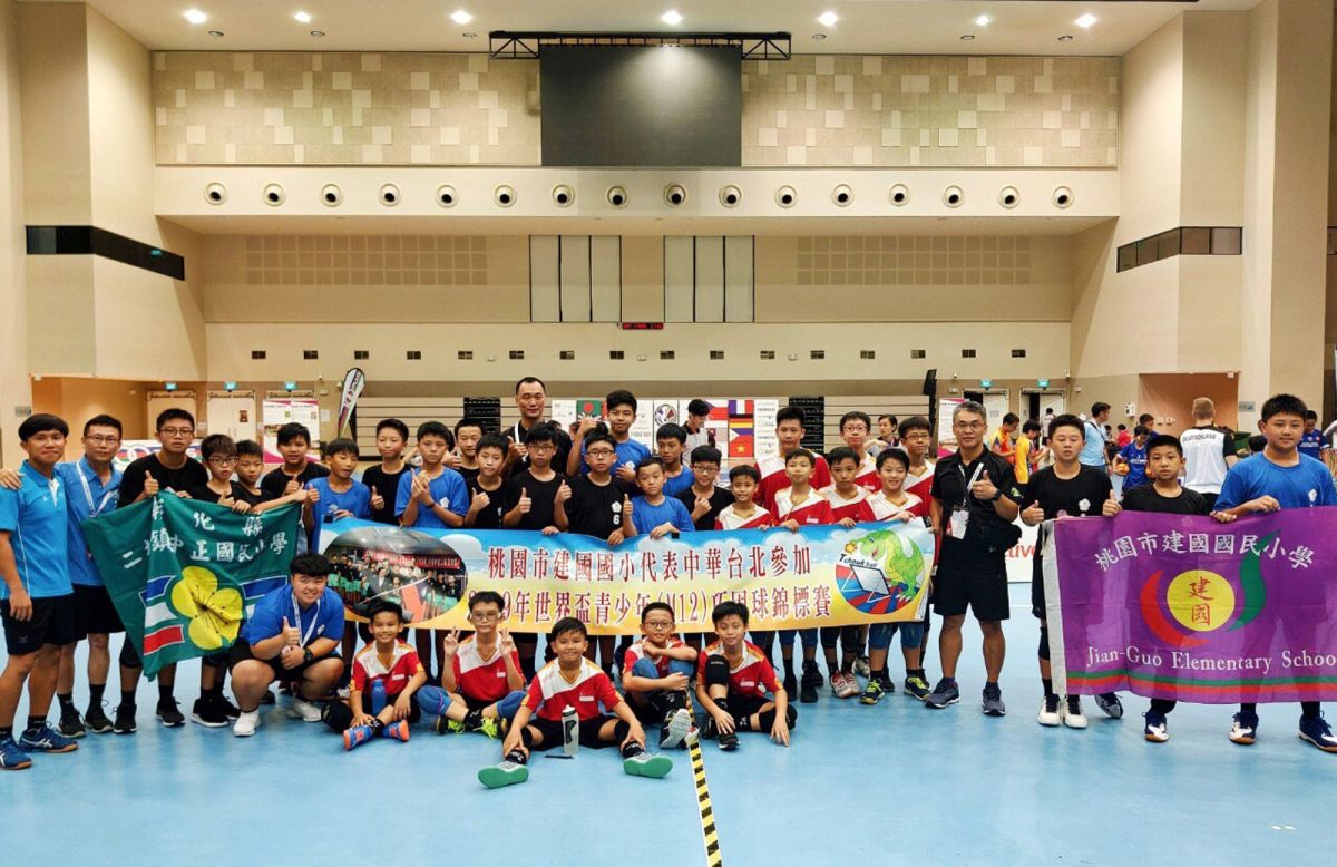 ▲桃園市建國國小奪下U12世界盃巧固球錦標賽冠軍。（圖／建國國小提供）