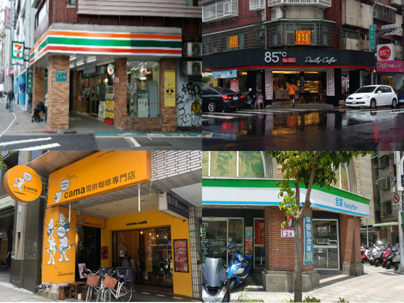▲自108年9月1日起，15家連鎖便利商店、咖啡店前公告之騎樓全面禁止吸菸。（圖／北市衛生局提供）