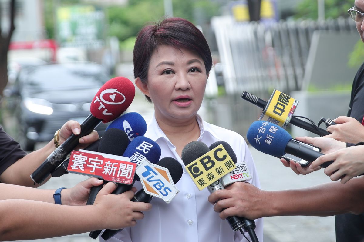 ▲是否擔任韓國瑜台中競選總部主委，市長盧秀燕表示，站在黨內同志立場，她一定會幫忙，但以拚市政為優先。 (圖／柳榮俊翻攝2019.8.19)