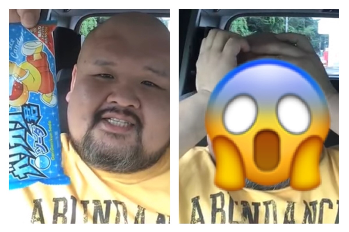 ▲炎炎夏日總會想吃個冰涼的點心小物來解暑，冰淇淋跟冰棒更是眾人首選，但吃任何食物都要慢慢吃，以免樂極生悲。（圖／翻攝自影片）