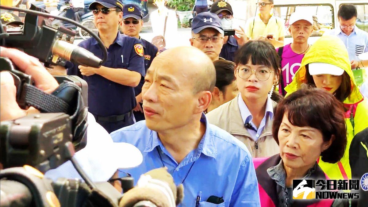 ▲總統參選人韓國瑜的國政顧問團風波不斷。（圖／記者郭俊暉攝）