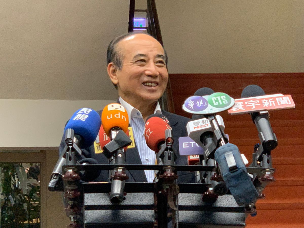 王金平表示，跟郭台銘的合作不用在乎期限，上天自有安排。 (圖/王金平辦公室提供)