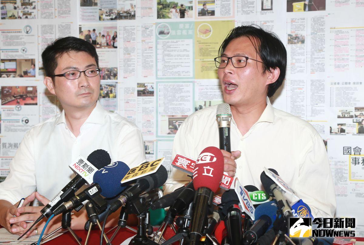 ▲時代力量立委黃國昌2020不選新北市第12選區，改由辨公室主任賴嘉倫參選。（圖／記者葉政勳攝 , 2019.08.20）