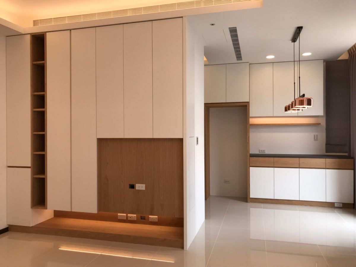 ▲輕隔間可選用矽酸鈣板、灌漿輕隔間或陶粒牆，皆有防火隔熱效果。（圖／所羅門設計團隊提供）