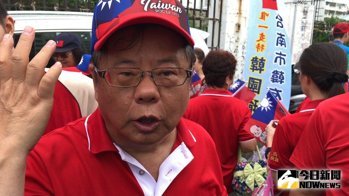 ▲劉清田表示，韓國瑜的個性與他很像，「清廉、正派、認真、親民」。（圖／記者陳聖璋攝，　2019.08.20）