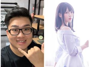 ▲Joeman（左圖）在2018年認愛咪妃，隔年雙方稱因為個性不合而協議分手。（圖／joeman IG 、咪妃IG ）