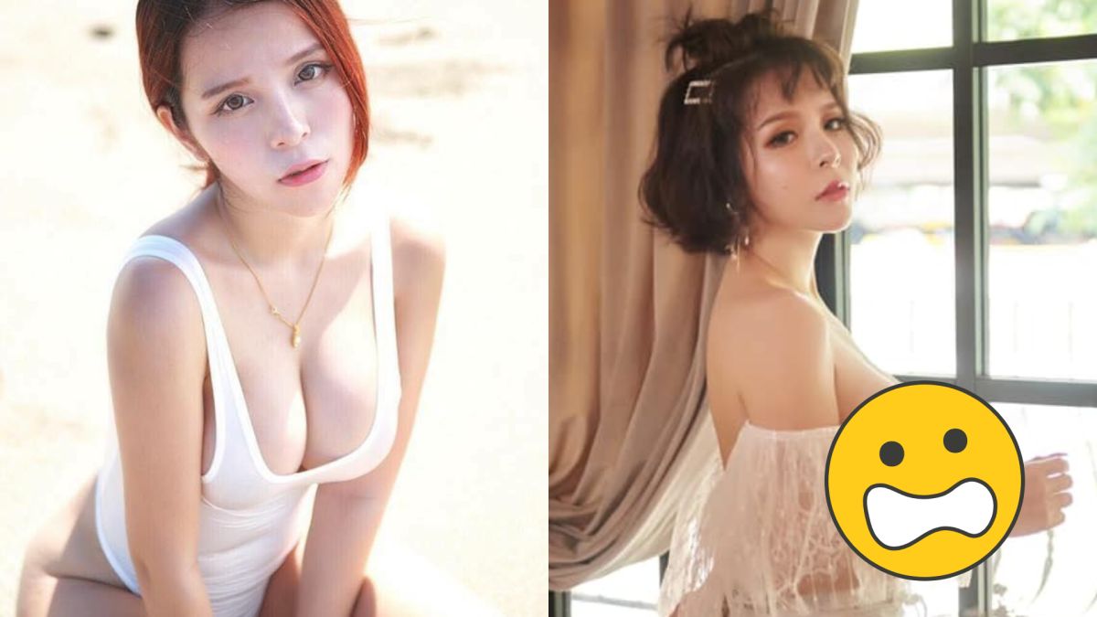 ▲陳香菱自曝沒穿內衣拍照。（圖／翻攝臉書）