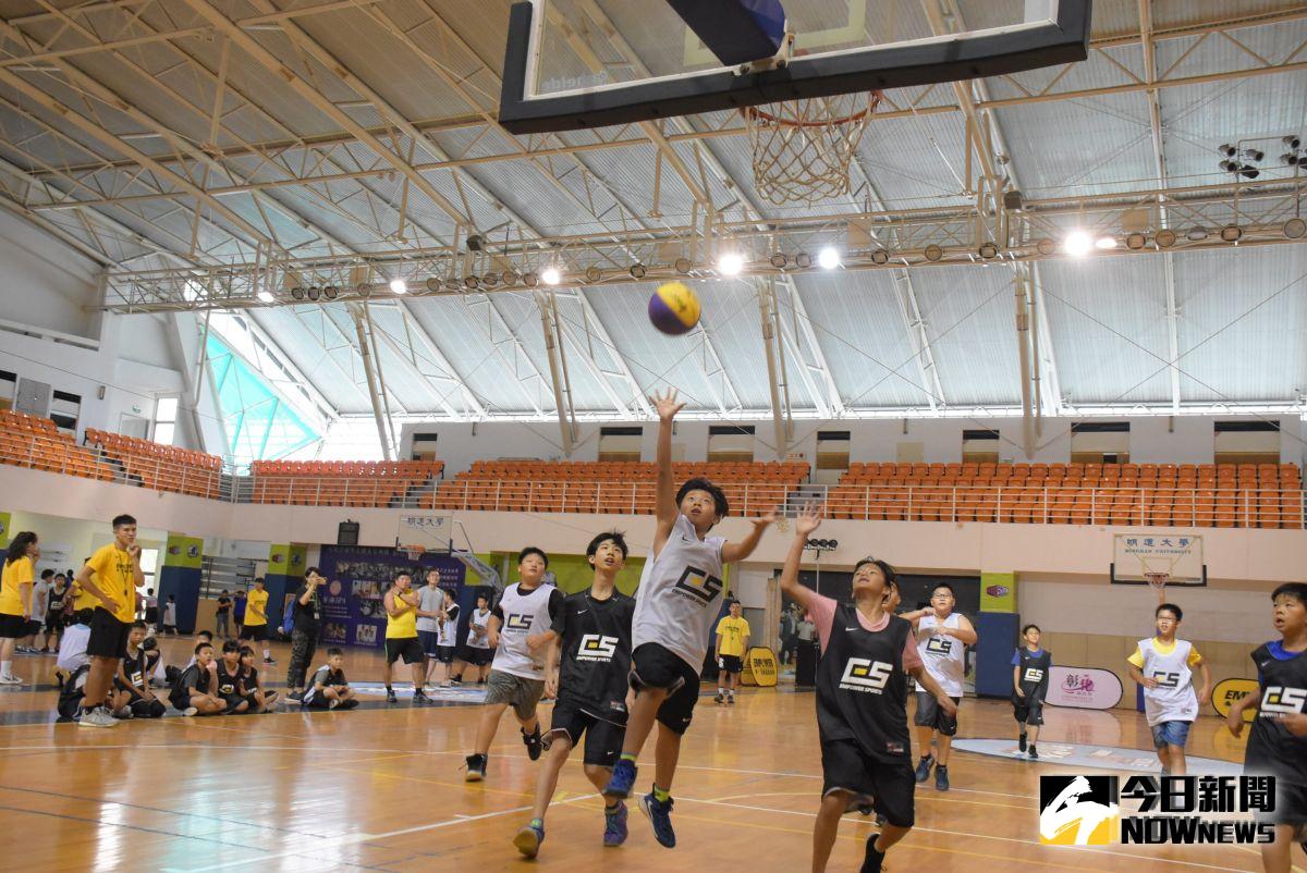 ▲2019未來新秀‧引爆彰化暑假籃球夏令營熱鬧登場，期待給小選手們更不同的體驗。（圖／記者陳雅芳攝，2019.08.21）