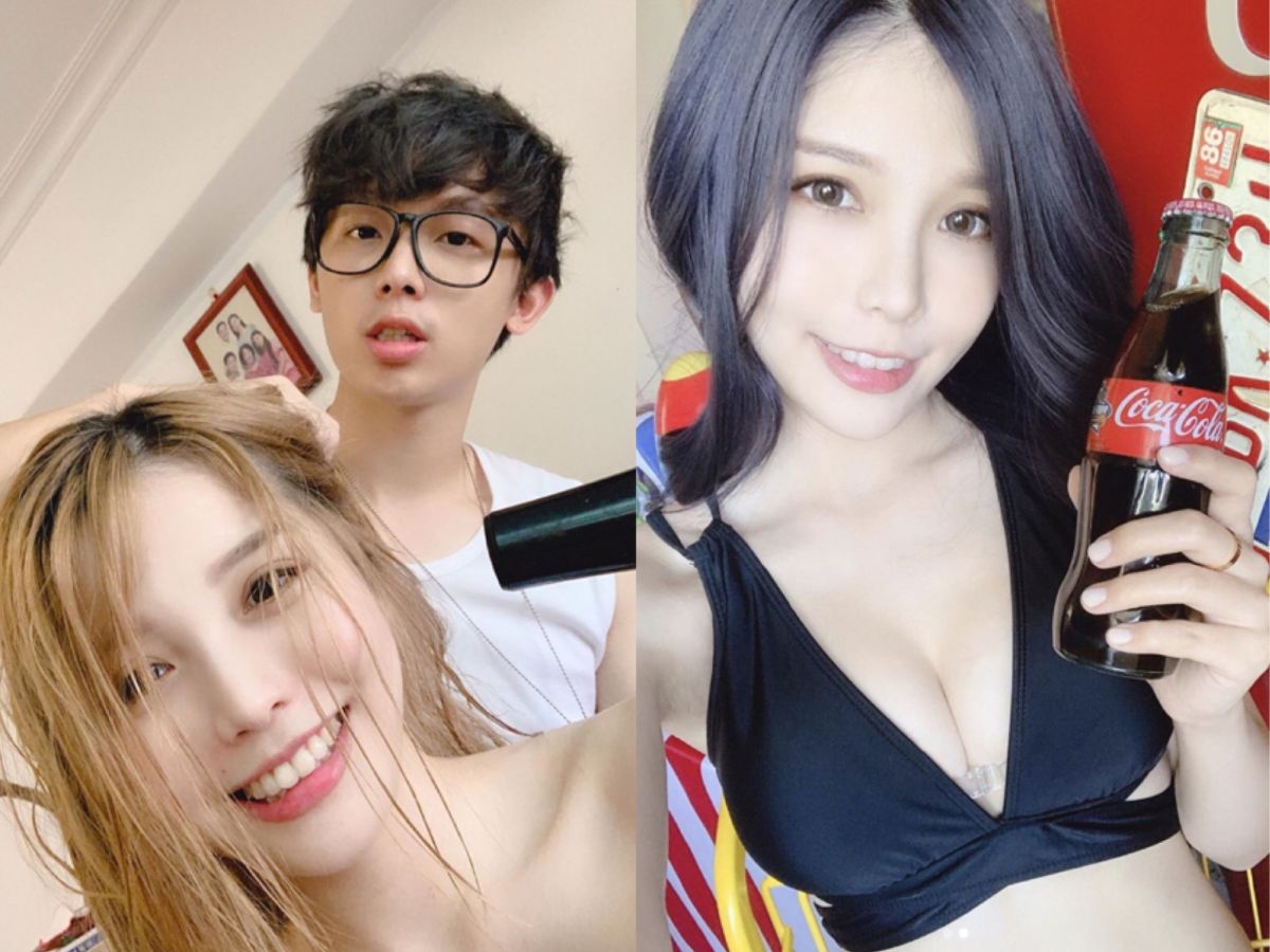 ▲酷炫幫好友瑀熙洗頭，互動超害羞。（圖／翻攝自瑀熙IG）