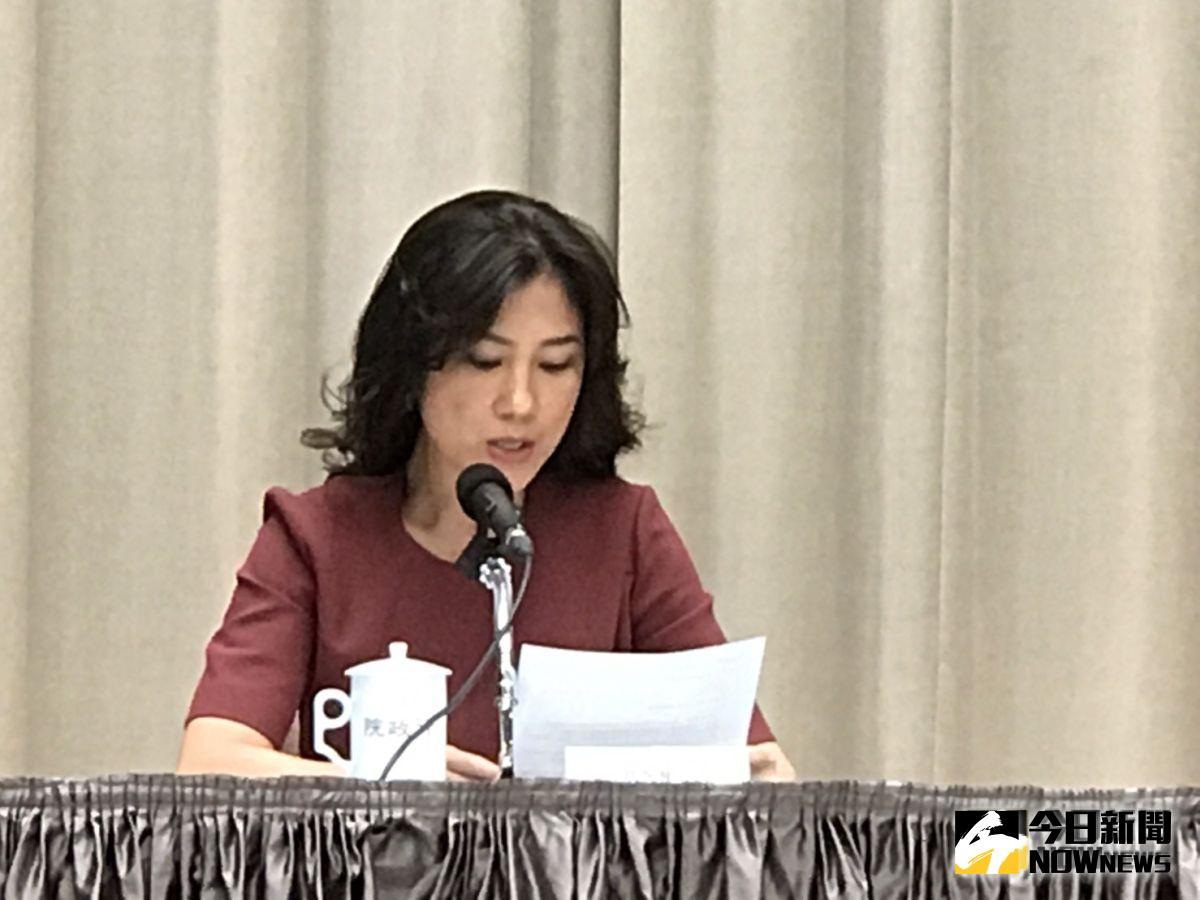 國民黨總統參選人韓國瑜拋出重啟核四議題，行政院發言人Kolas Yotaka22日表示，重啟核四技術上非常艱困且不可行。（圖／記者林人芳攝,2019,08,22)