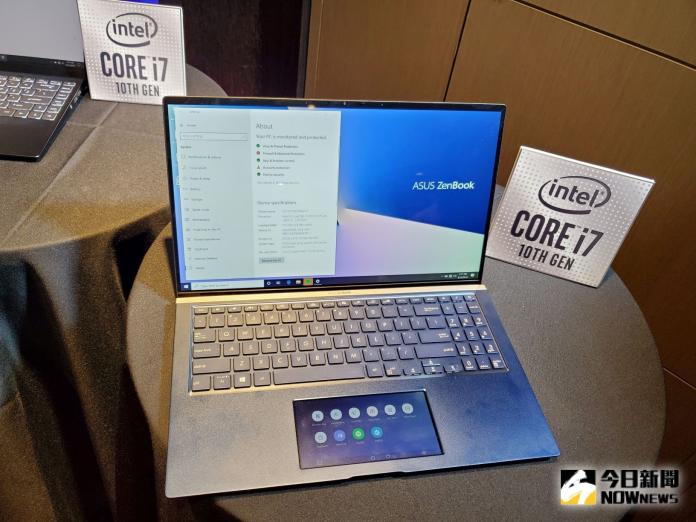 ▲Intel 今（22）日宣布再推出八款最新第10代Intel Core筆記型電腦處理器-COMET LAKE。（圖／記者劉士成攝。）