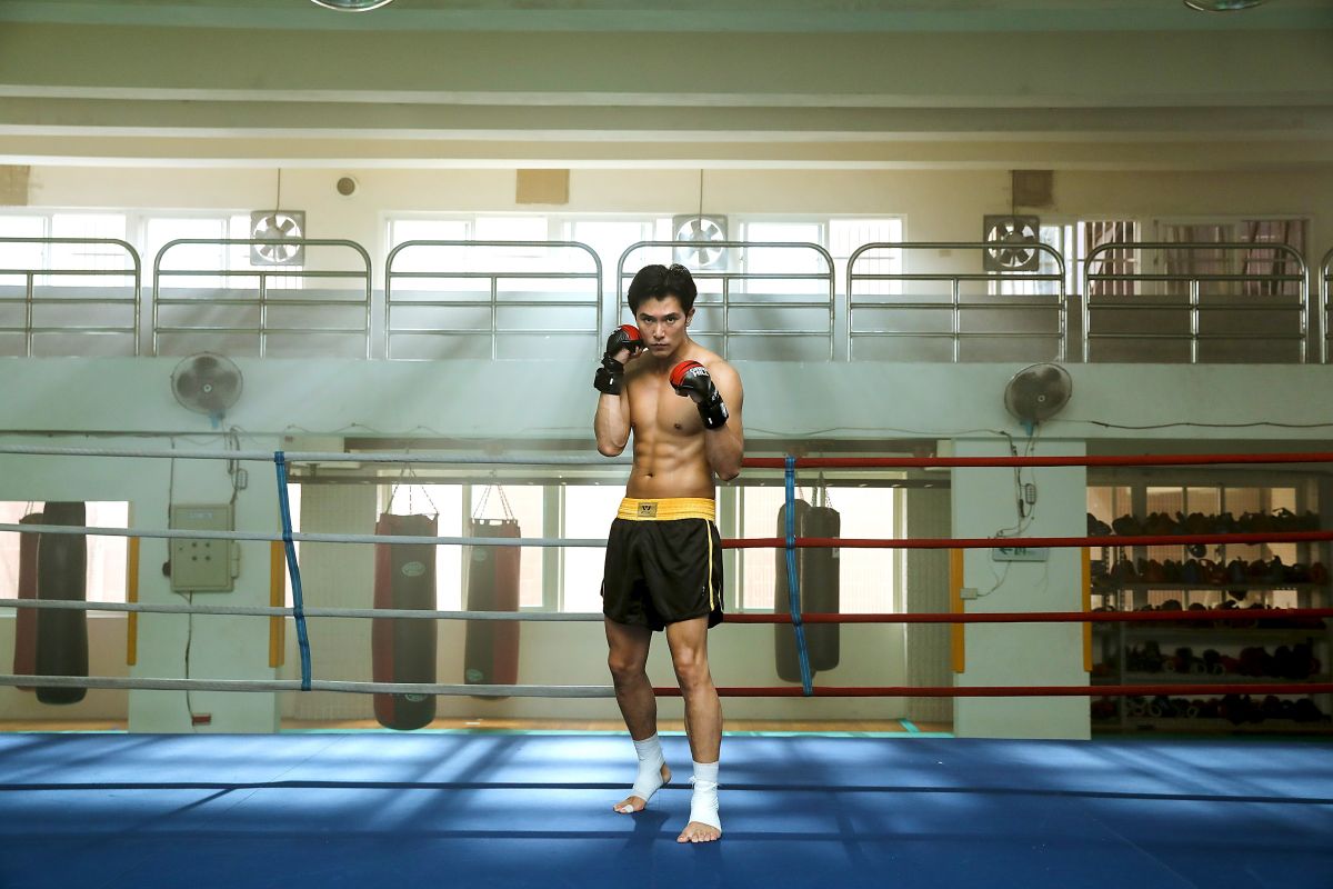 ▲《第九分局》邱澤在拳擊場大秀結實好身材（圖／甲上）