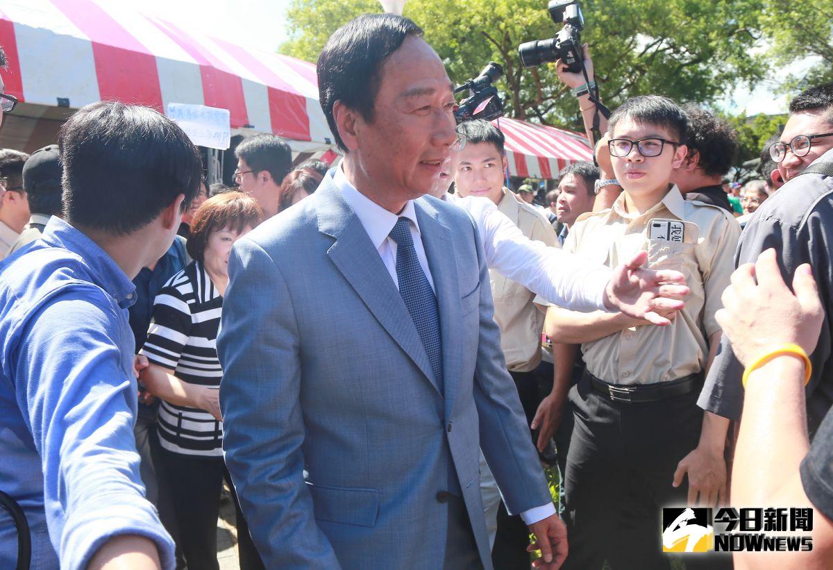 ▲鴻海集團創辦人郭台銘出席八二三砲戰紀念音樂饗宴。（圖／記者葉政勳攝 , 2019.08.23）