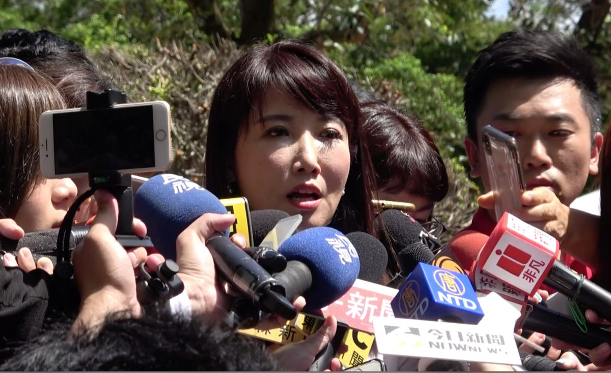 ▲永齡基金會副執行長蔡沁瑜表示，郭台銘、王金平及柯文哲私下見面比公開場合多，而且大家若能各自發揮所長，這股力量也有台灣第三條路可走。（圖／記者陳明安攝，2019.8.23）