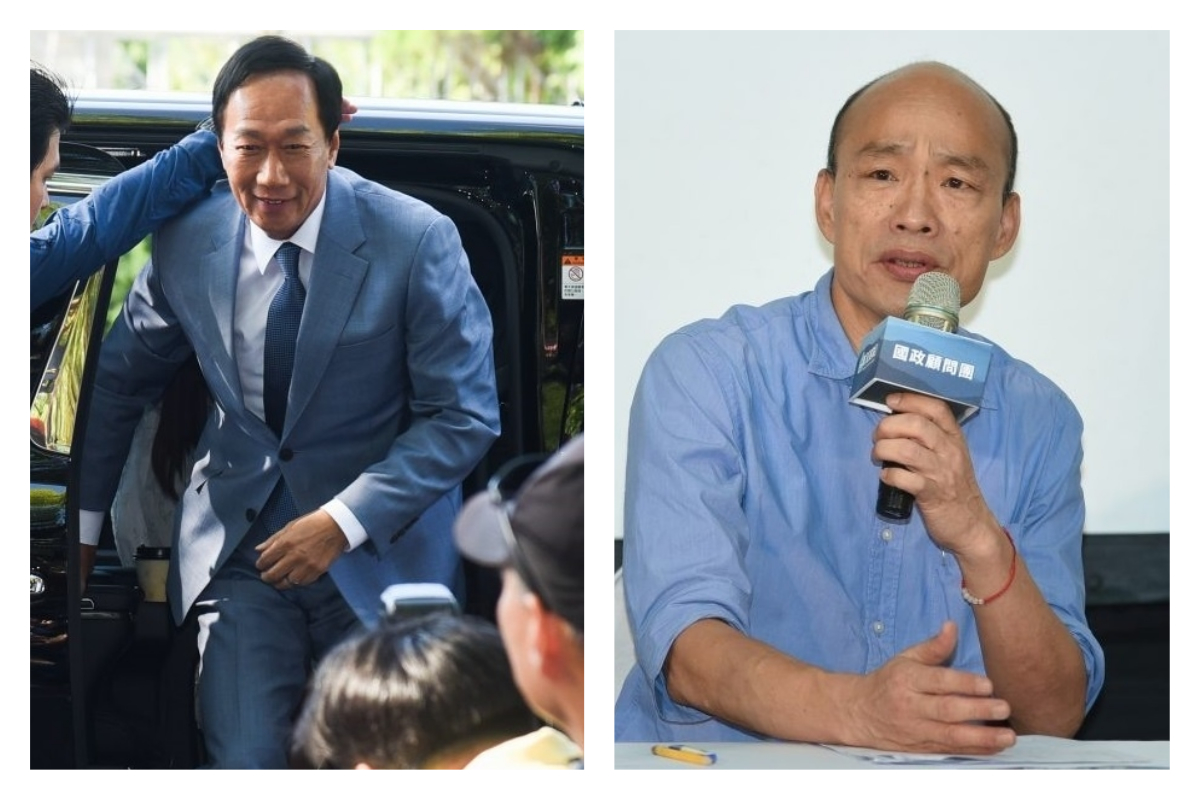 郭台銘參選在即，韓國瑜再度呼喊，指出國民黨分裂影響深遠，不是政治問題，是數學問題。 (圖/Nownews資料照)