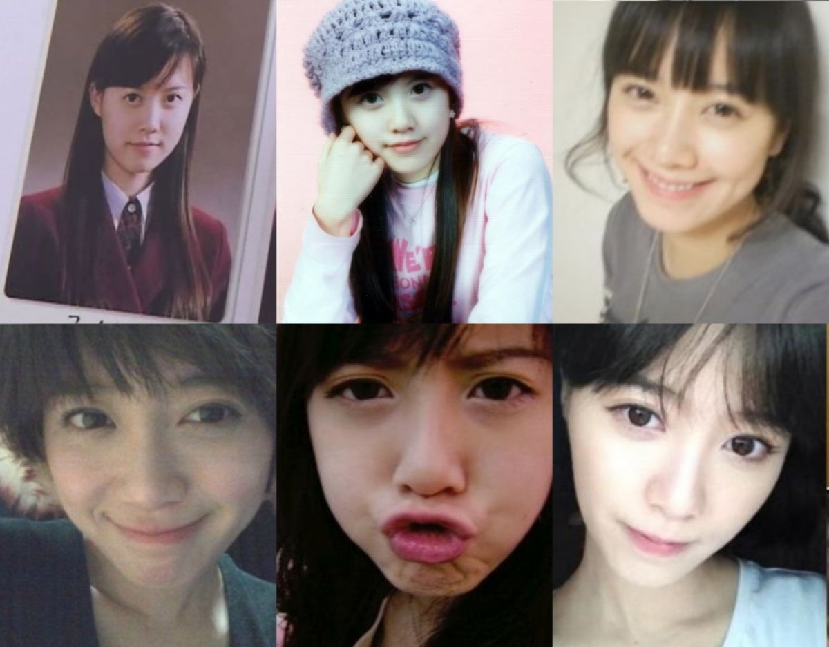 ▲網友不滿具惠善被安宰賢貶低，翻照證明她從小美到大。（圖／韓網）
