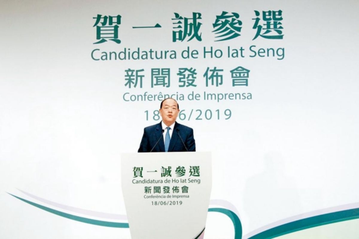 ▲賀一誠當選第5任澳門特首。（圖／翻攝巴士的報）