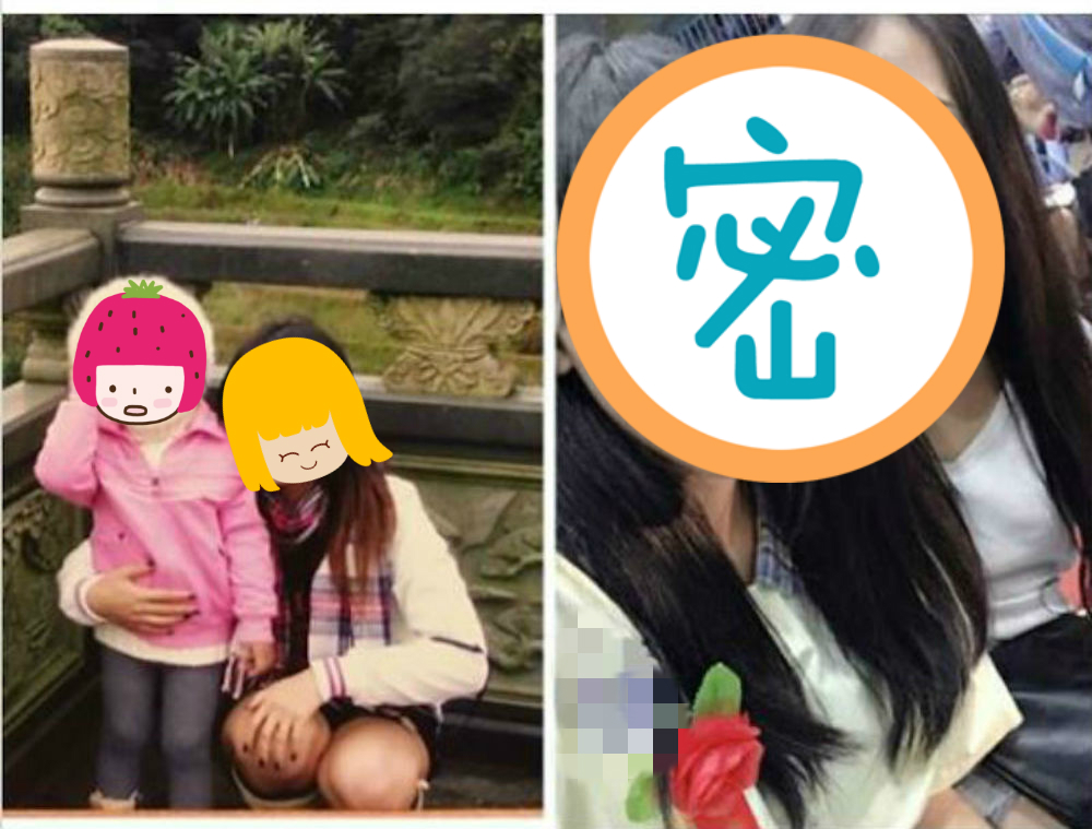 ▲一名女網友在臉書社團「爆廢公社二館」曬出女兒的畢業照，並附上 13 年前的照片與現在比對，網友看完紛紛暴動。（圖／翻攝自爆廢公社二館）