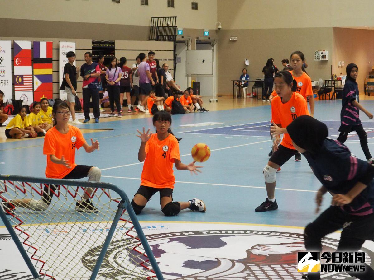 ▲巧固球比賽規則不能碰撞、阻擋，又稱「君子球」，透過傳接球技巧求勝。（圖／記者陳雅芳翻攝，2019.08.27）