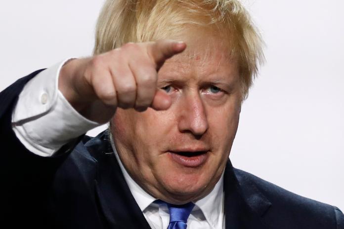 ▲英國首相強生（Boris Johnson）說，他準備與歐洲聯盟（EU）談脫歐談到10月31日截止期限前的最後一刻，有必要的話，將在那天做出無協議脫歐決定。（圖／美聯社／達志影像）