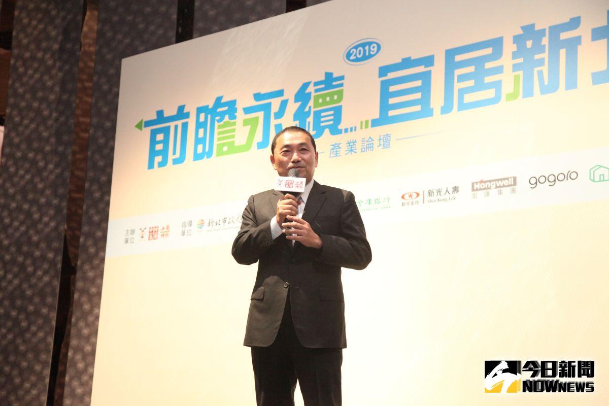 ▲柯文哲被爆私下密會財團，侯友宜認為產官溝通是一定要做的。（圖／記者宋原彰攝，2019.08.27）