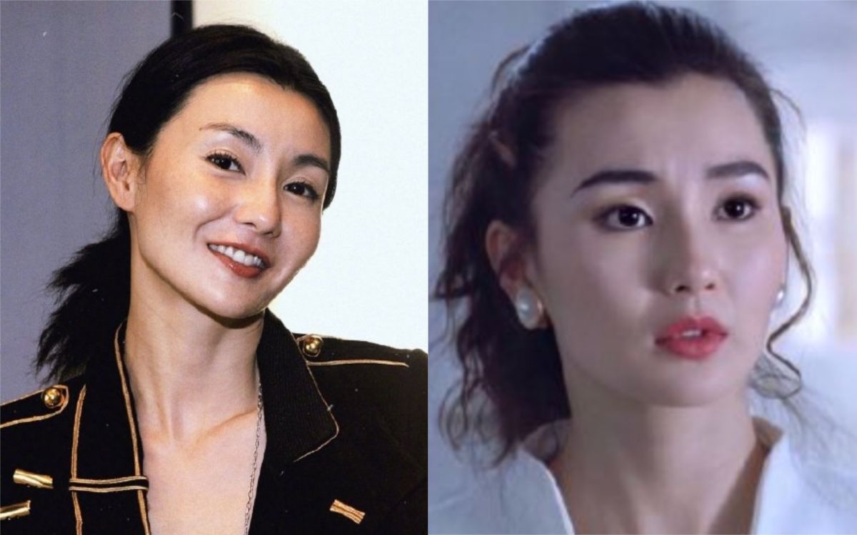 ▲張曼玉14年前舊照近日被翻出。（圖／翻攝自微博）