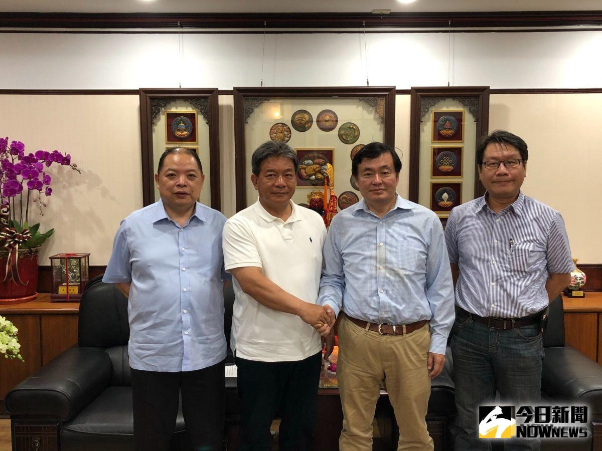 ▲蔡英文競選總部決策委員會召集人洪耀福，指台南市議長郭信良是老戰友，2020總統大選少不了他。（圖／記者陳聖璋攝，2019.08.27）