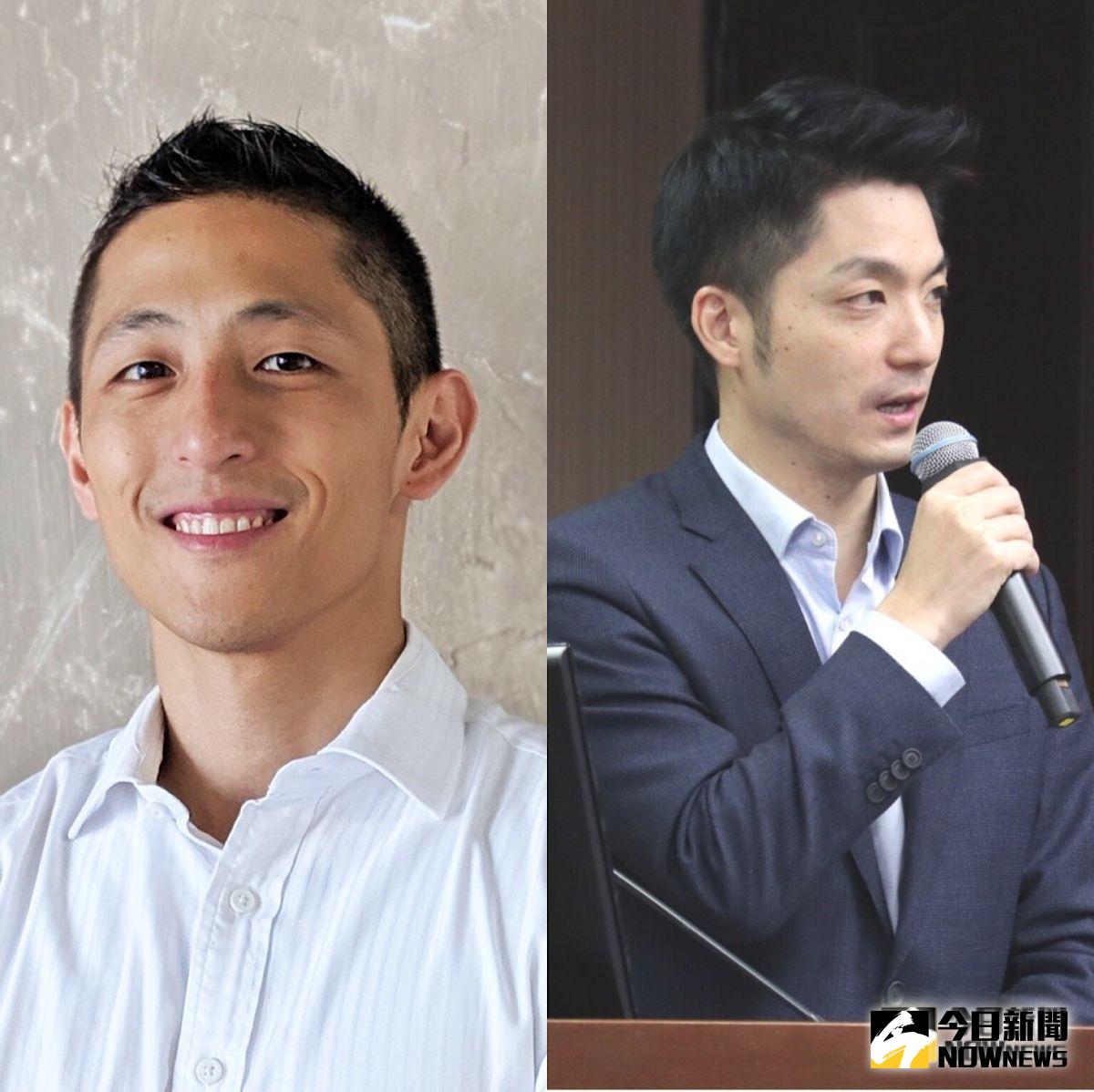 民進黨決定徵召中研院學者 吳乃德之子吳怡農參選中山松山區立委，吳怡農將對上國民黨立委蔣萬安，雙帥對決精彩可期。（圖／合成照）
