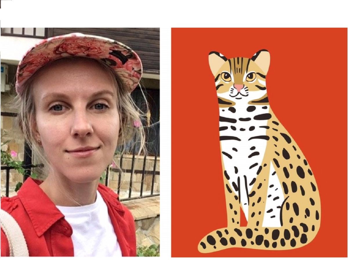 ▲圖庫原圖作者大方提供免費石虎圖案，不過針對集集列車是否使用其，觀光局也發出聲明。（圖／翻攝自 Катя Молодцова ，翻滾毛孩-毛孩出任務臉書）