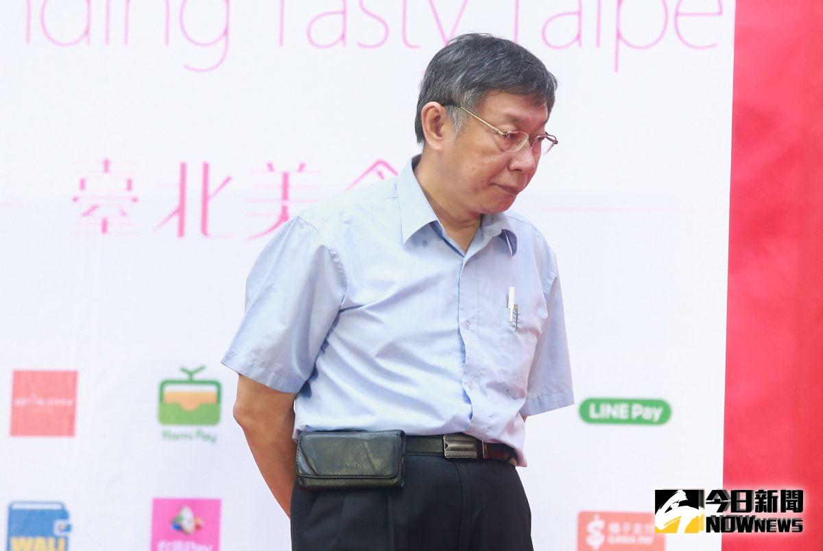 ▲台北市長柯文哲出席「台北潮食尚」暨「台北美食月」啟動記者會。（圖／記者葉政勳攝 , 2019.08.28）