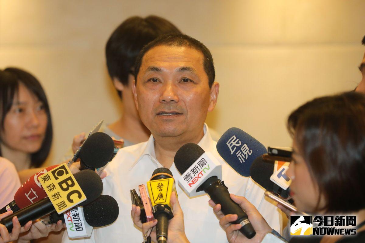 ▲侯友宜今（28）表示，從不看民調高點，民調數字起伏很自然，最重要的還是知道哪裡可以改進、做得更好。（圖／記者宋原彰攝，2019.08.28）