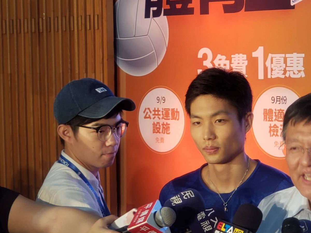 我國羽球好手周天成。（圖／黃建霖攝）