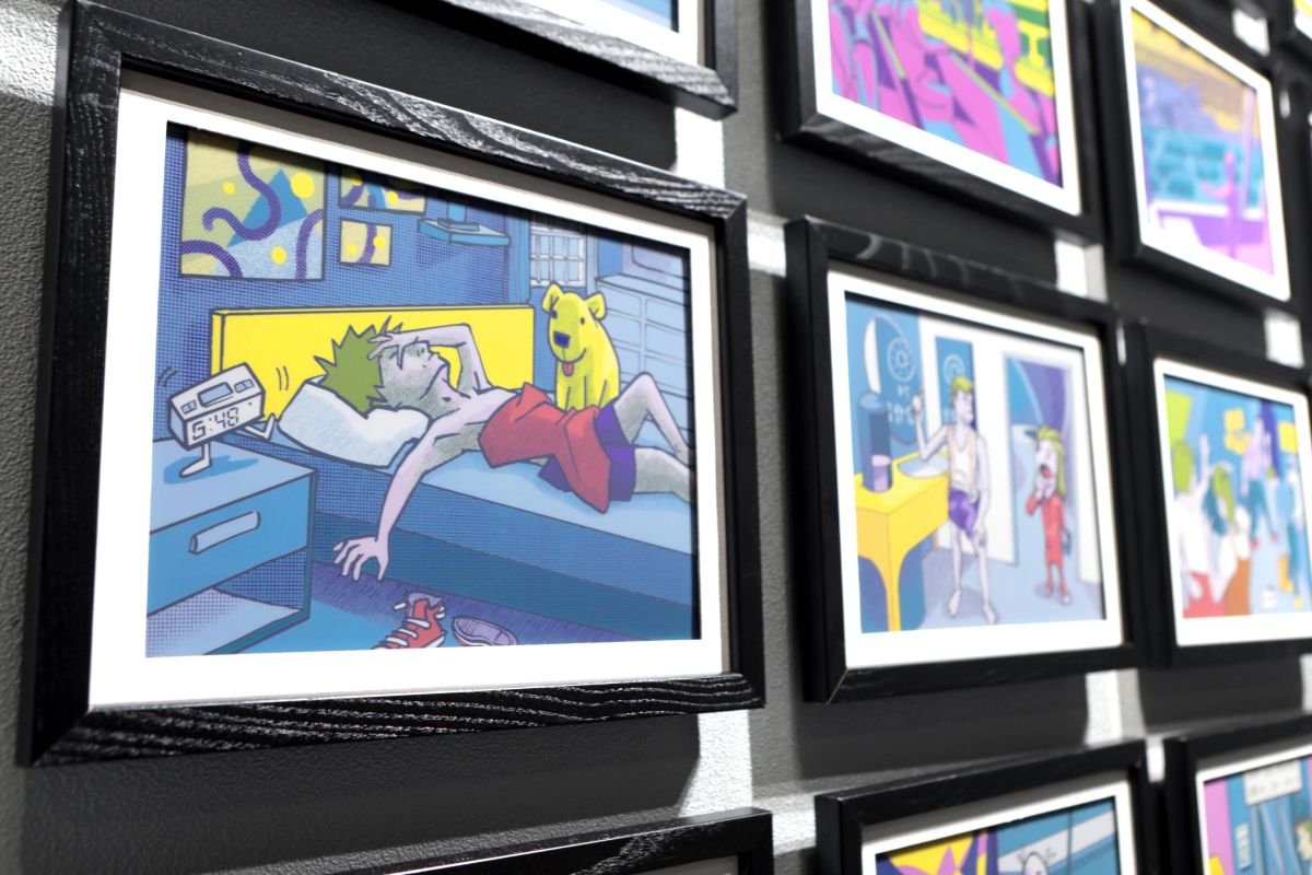 ▲元太科技在Touch Taiwan中展出彩色、軟性、曲面、無電池等前瞻電子紙技術。圖為彩色電子紙。（圖／元太提供）